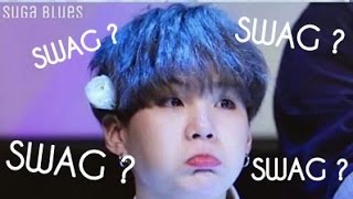 When SUGA Forgot His SWAG!