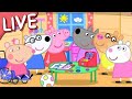 Peppa Pig's Clubhouse - LIVE 🏠 BRAND NEW PEPPA PIG EPISODES ⭐️