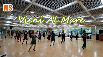 Vieni Al Mare Line Dance by Ivonne Verhagen & Remco Zwijgers 2025