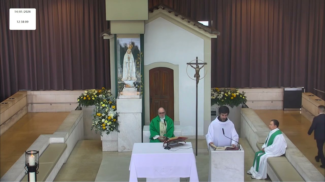 Missa a Nossa Senhora de Fátima desde a Capelinha das Aparições  14.01.2026