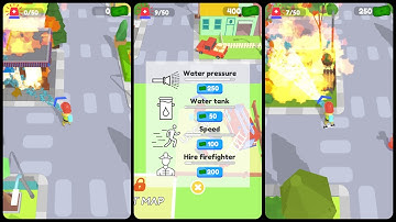 Idle Firefighter Mobile Game | Gameplay Android & Apk