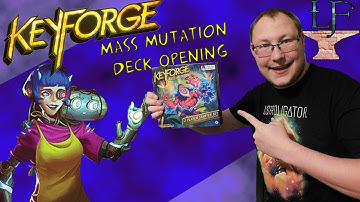 Opening a Keyforge Mass Mutation Starter Kit || Lost Forge Tabletop Gaming