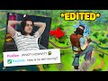 So my ENTIRE Fortnite Live Stream Was PRE RECORDED 2