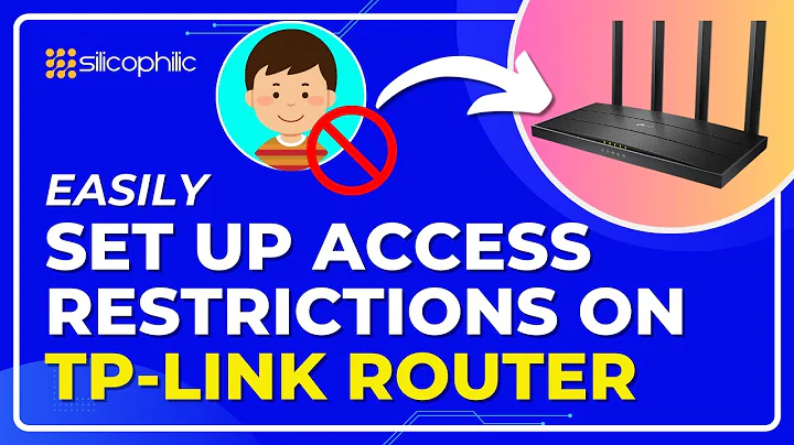 How To Set Up Access Restrictions on TP-Link Archer C80 AC1900 Router | Set Up Parental Controls!