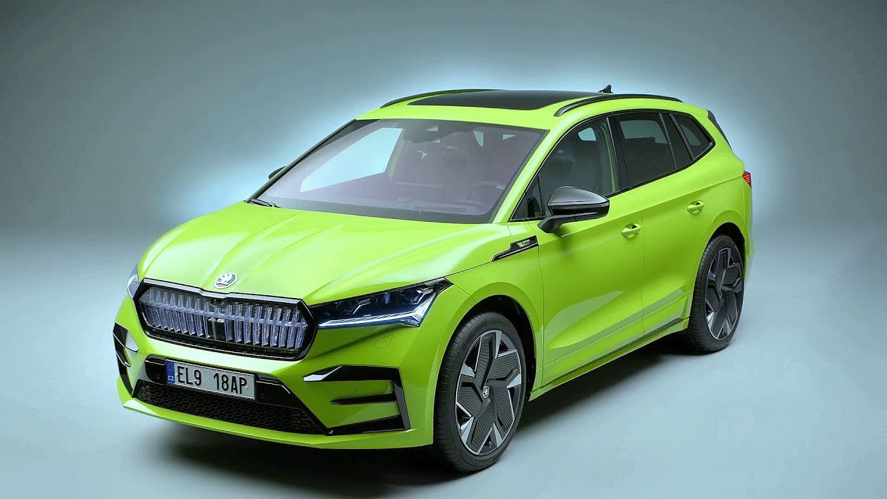 Шкода Эниак RS iV 2023. Интерьер. Экстерьер. Характеристики. 2023 Skoda ...