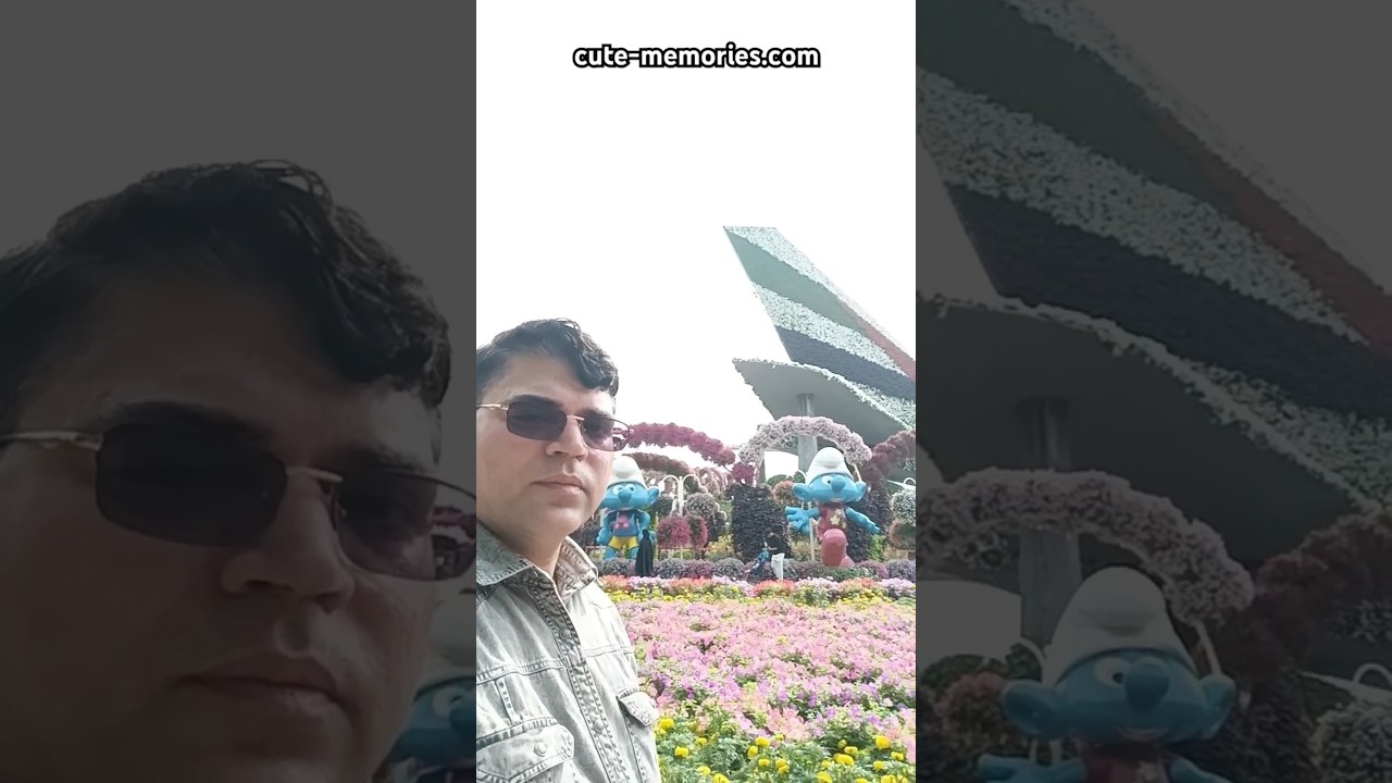 Beautiful environment of Miracle Garden 🌺 Dubai #miraclegardendubai #miraclegarden #dubaiactivities