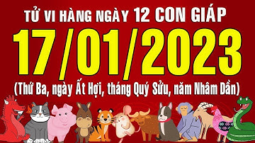 Tử vi Phương Đông hàng ngày, Thứ Ba (17-01-2023) của 12 con giáp, chi tiết, chuẩn xác & đầy đủ.