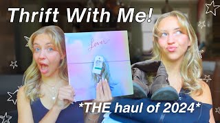 VLOG + HAUL: Never have I ever been blessed by the thrift gods like this | Summer Thrift Haul 2024 |