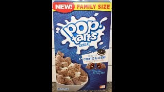 Pop Tarts Frosted Cookies & Crème Cereal Review
