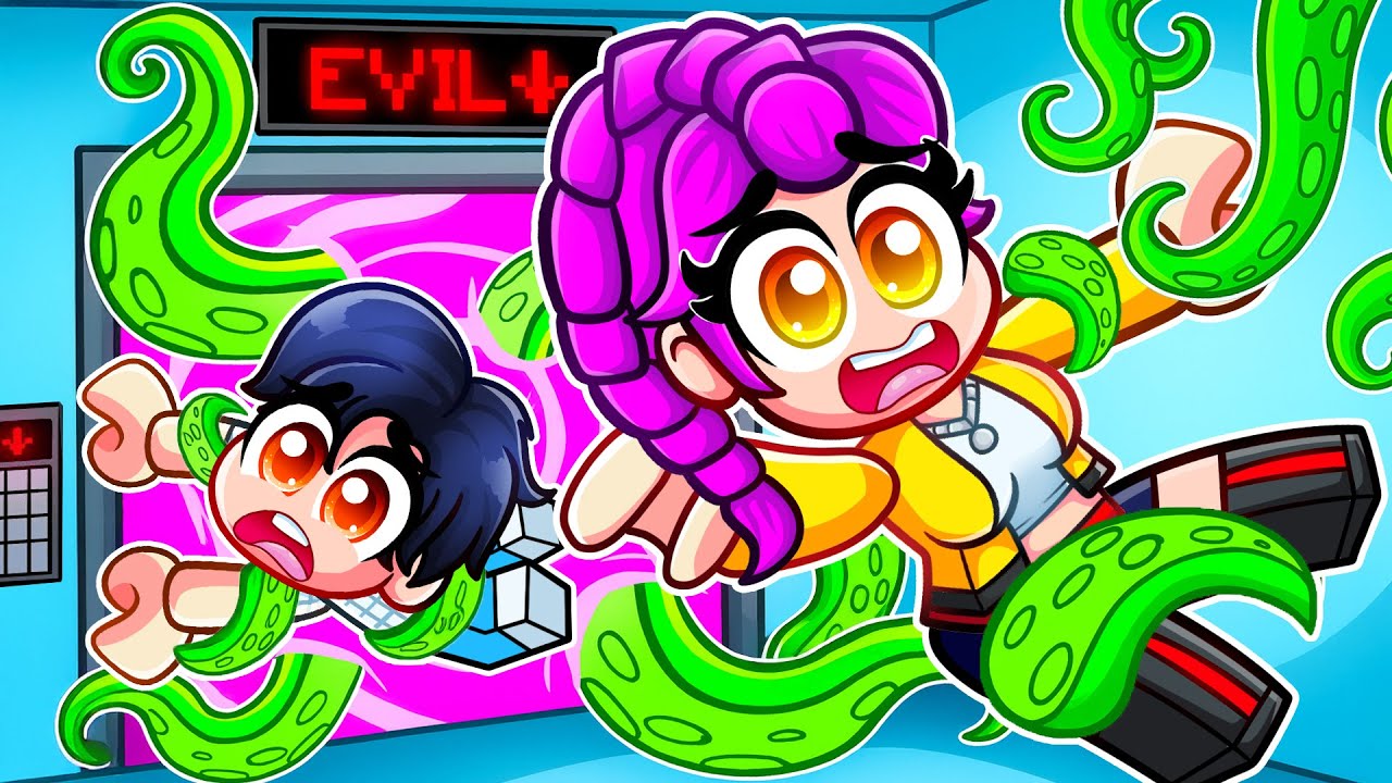 ОБЫЧНЫЙ ЛИФТ ROBLOX!? (Охотники на демонов из K-pop)