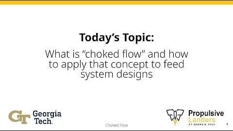 What is choked flow and how to apply it to sizing an orifice