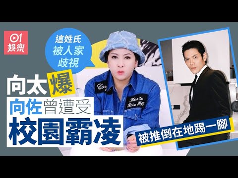 向太爆向佐曾遭校園霸凌　被孤立更慘被推開：推倒地上或踢他一腳｜01娛樂｜向太｜向佐｜陳嵐