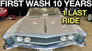 We Detailed His Dad's Buick for One Final Ride. First Wash in 10 Years!