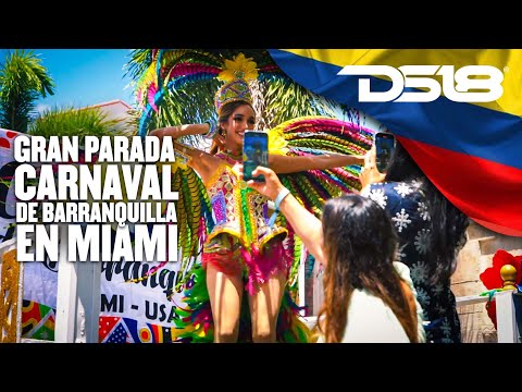 DS18 Presents Gran Parada Carnaval De Barranquilla en Miami @DS18Sound