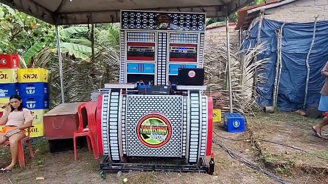 Teste da radiola travosinha do som no povoado são Félix  bar ze lagoa em urbano santos