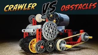 Testing Lego Technic MOC Crawler Climb Obstacles with Upgrades #lego #moc #experiment