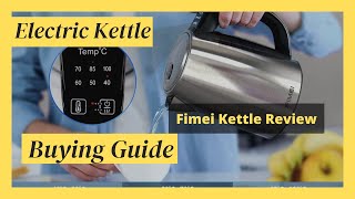Fimei Electric Kettle Review- Electric Kettle Buying Guide UK by BEST UK REVIEWS 273 views 1 year ago 3 minutes, 43 seconds