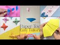 6 Fun Paper Toys Easy Craft | How to make a paper Toy Craft | DIY Origami Toy Making step by step
