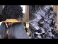 How to : Silk Press Natural Hair |  Silk Press At Home | Nadasha B