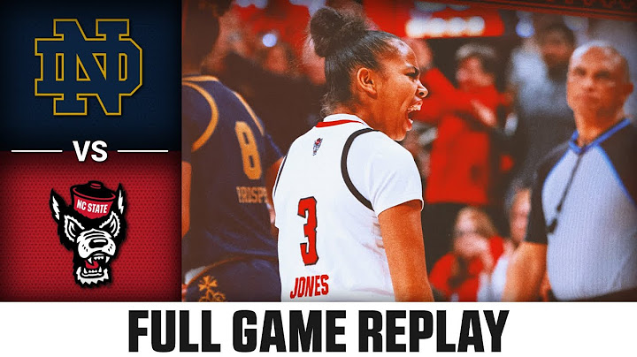 Notre Dame vs. NC State Full Game Replay | 2024-25 ACC Women’s Basketball