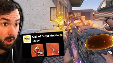 COD Mobile gifted me the UNRELEASED Mythic Tundra