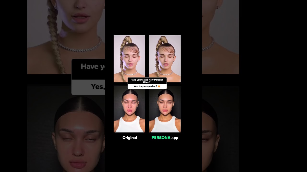 Persona app 😍 Better than FaceApp! 