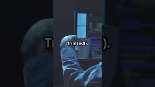 C# String Magic  Trim(), TrimStart() and TrimEnd() #shorts #ai