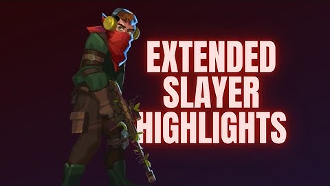 Extended Slayer Highlights | Bullet Echo Gameplay