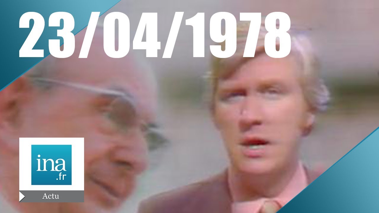 20h Antenne 2 du 23 avril 1978 | Aldo Moro: l'intervention de Paul VI | Archive INA
