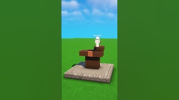 Minecraft : Making Villager Statue in Minecraft #shorts #minecraft #trending