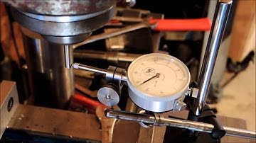 Spindle runout on a Millport (Bridgeport 1J clone)