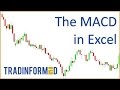 How to Calculate and use the MACD Indicator in MS Excel