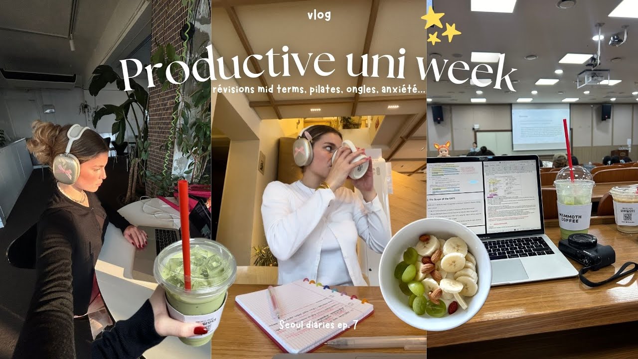 je redeviens productive (vlog) - seoul diaries ep 7
