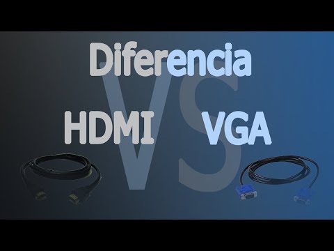 Vídeo: Què és el cable VGA a HDMI?