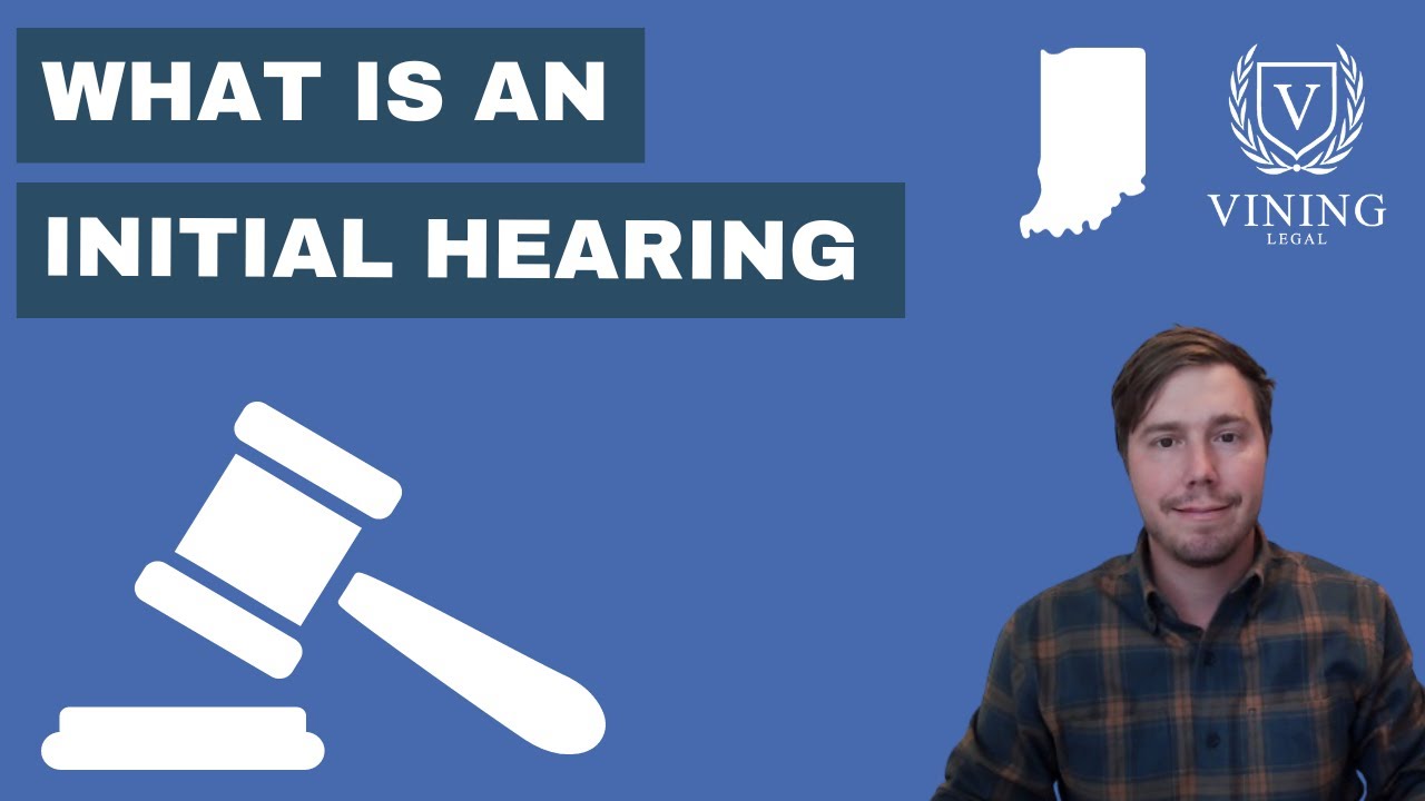 Initial Hearings in Marion County/Indianapolis Criminal Courts YouTube