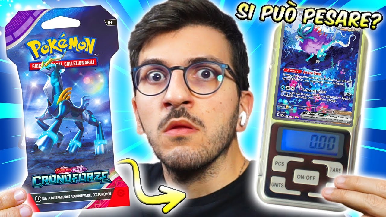 TROVO le CARTE più RARE con il BILANCINO?! - Pokemon Cronoforze - YouTube