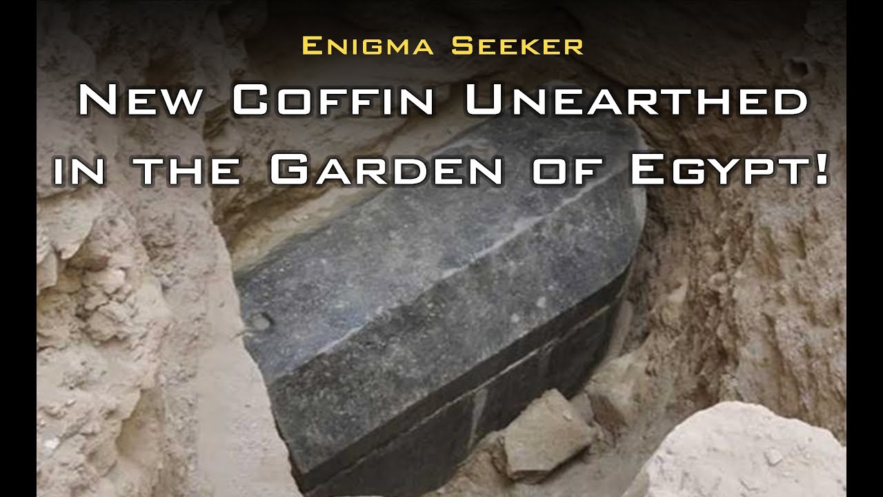 New Megalithic Coffin Found In Alexandria Egypt Youtube