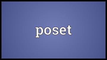 Poset Meaning