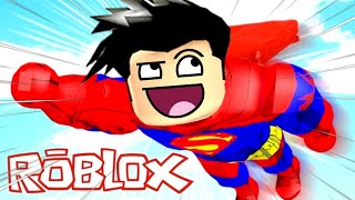 DÜNYA'YI KURTARDIM!!  Roblox Escape Superhero Obby!