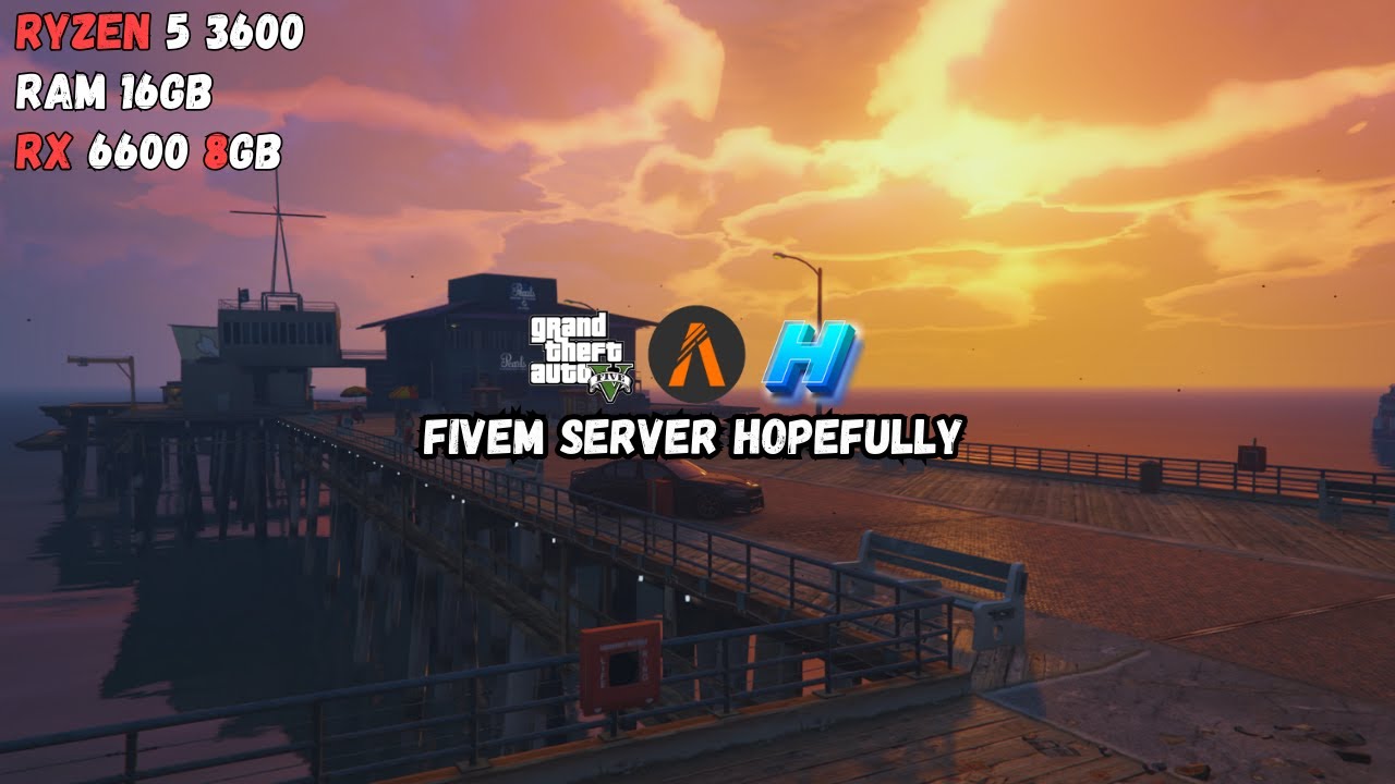 FiveM Server Hopefully On Ryzen 5 3600 RX 6600 8GB Ram 16GB || Test ...