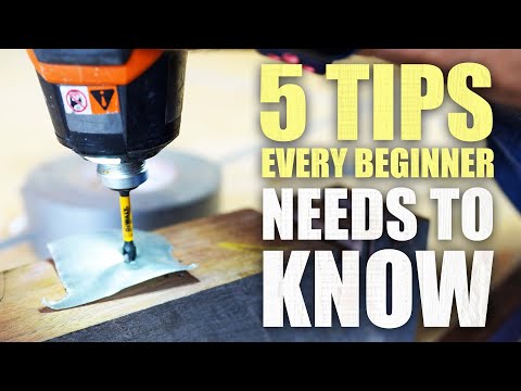 5 Woodworking Tips Every Beginner Needs To Know