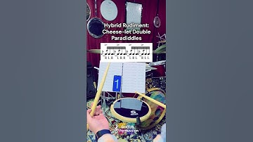 Double Paradiddle Variation - Hybrid Rudiment #drums