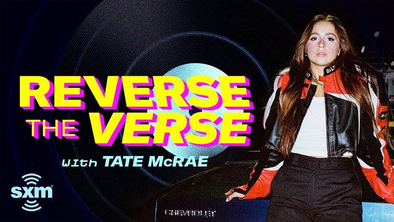 Tate McRae Guesses Her Songs Played Backwards | Reverse The Verse