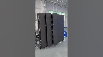 #LED mechanical wave screen is used in stage construction and exhibition construction