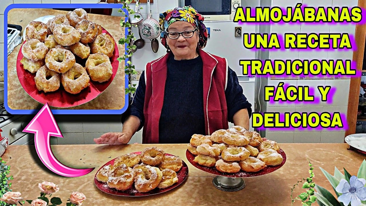 ALMOJÁBANAS UNA RECETA TRADICIONAL FÁCIL Y DELICIOSA, ESPECIAL SEMANA SANTA - María la pastelera