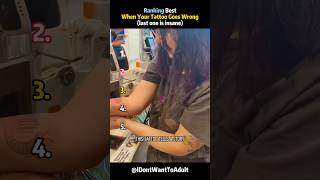 When you tattoo goes wrong #funnymoments #tattoo #fails