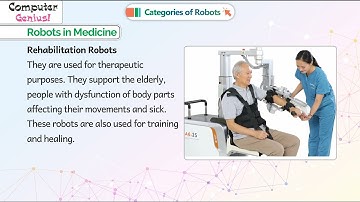 Categories of Robots |𝐂𝐡 08 |Computer Genius |𝐂𝐥𝐚𝐬𝐬 6