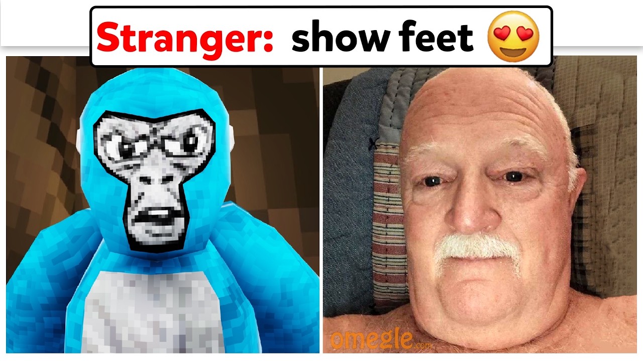 Omegle Speedrunning in Gorilla Tag