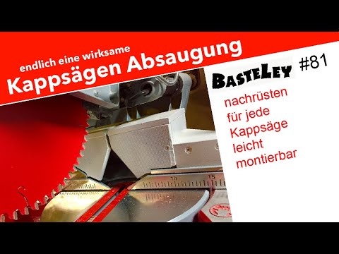 Kappsäge Absaugung #81