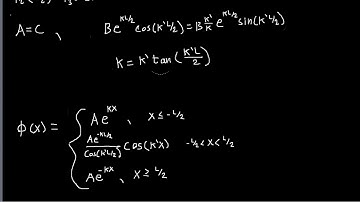 Finite Square Well (Part 2)